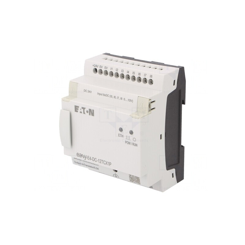 Releu Programabil EASY-E4-DC-12TCX1P 8 Intrări 4 Int. Analogice | Electronic-mag.ro | Componente Electronice Releu Programabil EASY-E4-DC-12TCX1P 8 Intrări 4 Int. Analogice | Electronic-mag.ro | Componente Electronice
