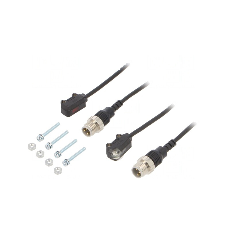 Senzor Fotoelectric PNP DARK-ON 0-1000mm 12-24VDC E3T-ST14-M5J | Electronic-mag.ro | Componente Electronice