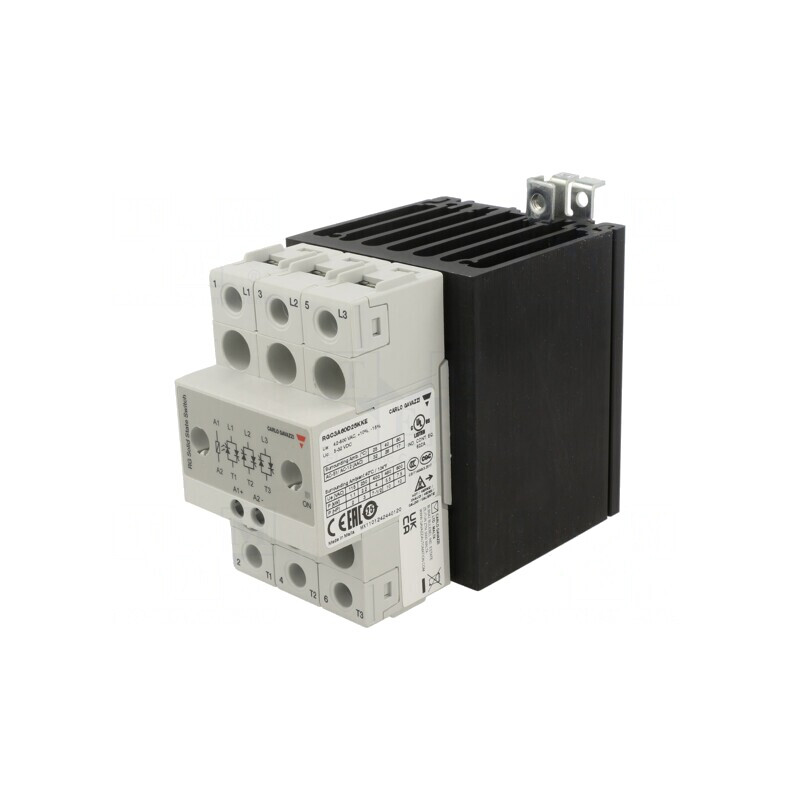 Releu Semiconductor 25A 3-Fazat 42-660VAC | Electronic-mag.ro | Componente Electronice