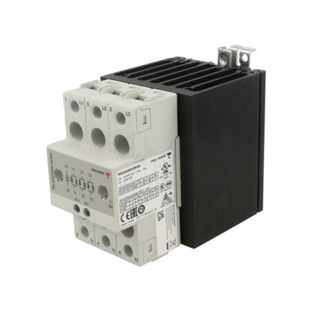 Releu Semiconductor 25A 3-Fazat 42-660VAC | Electronic-mag.ro | Componente Electronice