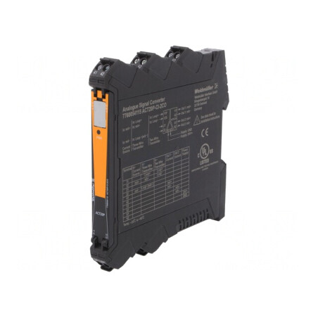 Adaptor de Semnale Analogice pentru Șină DIN 0-20mA 4-20mA ACT20P-CI-2CO | Electronic-mag.ro | Componente Electronice