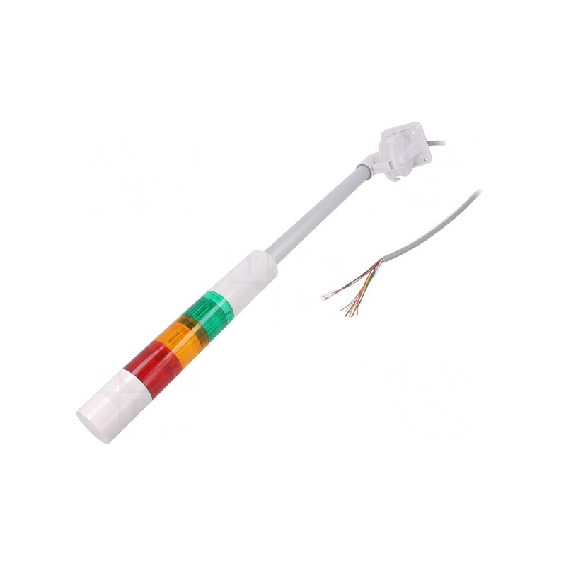 Coloană de Semnalizare LED Roșu/Ambră/Verde | Electronic-mag.ro | Componente Electronice