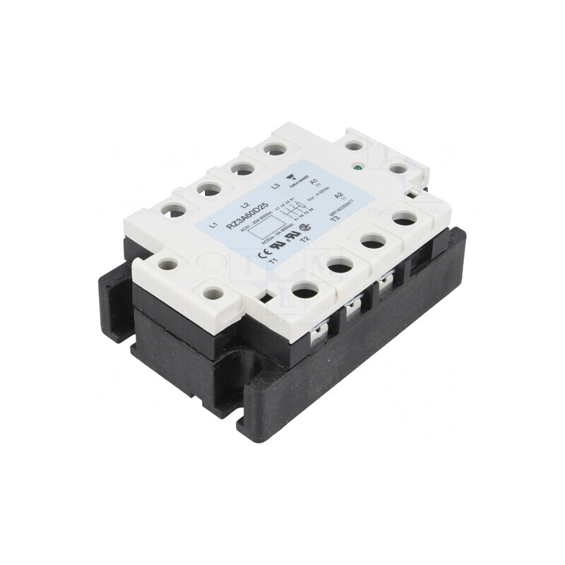 Releu Semiconductor 25A 3-fazat 42-660VAC | Electronic-mag.ro | Componente Electronice
