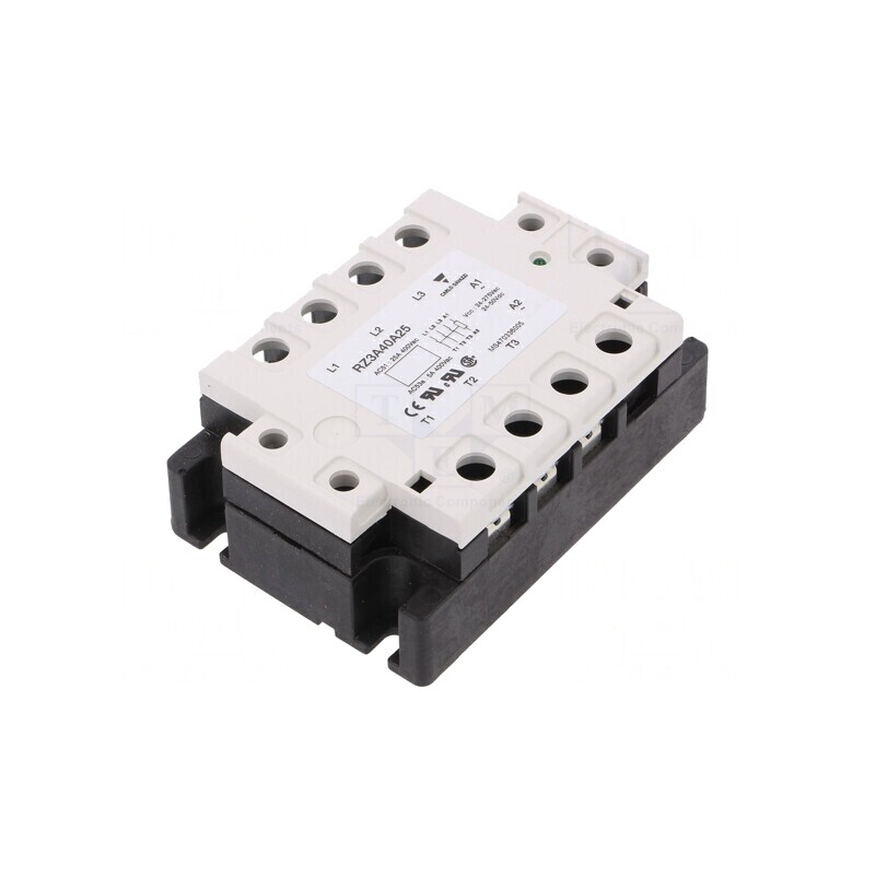 Releu Semiconductor 25A 3-Fazat 24-440VAC | Electronic-mag.ro | Componente Electronice