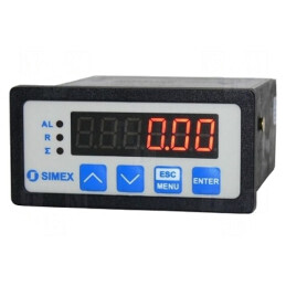 Contor Electronic LED cu Relee pentru Debit 0-999999 | Electronic-mag.ro | Componente Electronice