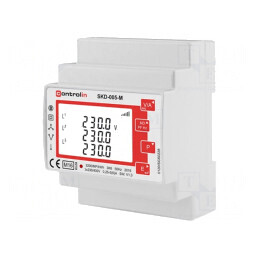 Contor Digital 3-Fazat pentru Șină DIN cu LCD | Electronic-mag.ro | Componente Electronice
