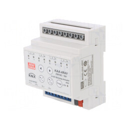 Controler LED pentru şină DIN 21-31V DC, 0-10V, SPST-NO | Electronic-mag.ro | Componente Electronice