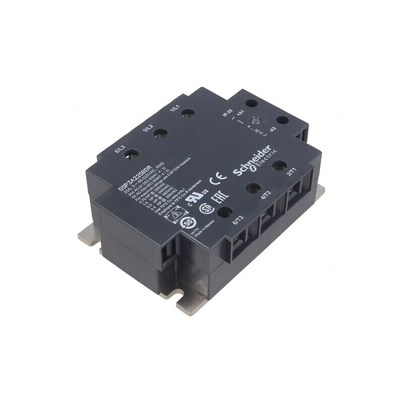 'Releu semiconductor 25A 3-fazat 48-530VAC' | Electronic-mag.ro | Componente Electronice