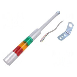 Coloană de semnalizare LED roşu/ambră/verde | Electronic-mag.ro | Componente Electronice