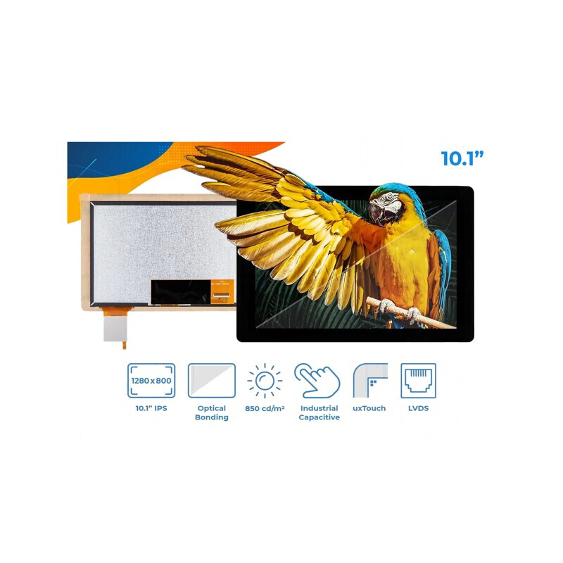Monitor TFT 10.1" 1280x800 RGB | Electronic-mag.ro | Componente Electronice