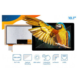 Monitor TFT 10.1" 1280x800 RGB | Electronic-mag.ro | Componente Electronice