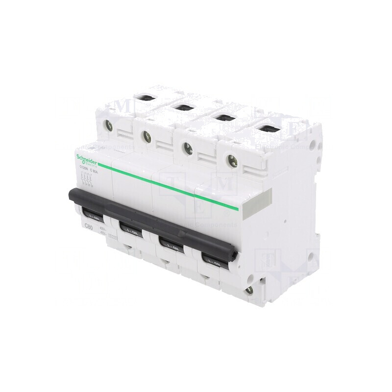 Întrerupător de Supracurent 4 Poli 80A 10kA 230/400V | Electronic-mag.ro | Componente Electronice