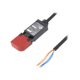 Întrerupător de siguranță cu cheie și NC x2 IP67 plastic | Electronic-mag.ro | Componente Electronice