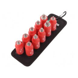 Set Chei Imbus Izolate Torx 1kV 55mm 3/8 | Electronic-mag.ro | Componente Electronice