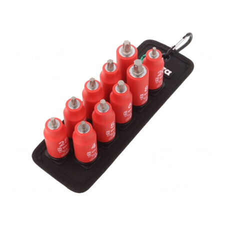 Set Chei Imbus Izolate Torx 1kV 55mm 3/8 | Electronic-mag.ro | Componente Electronice