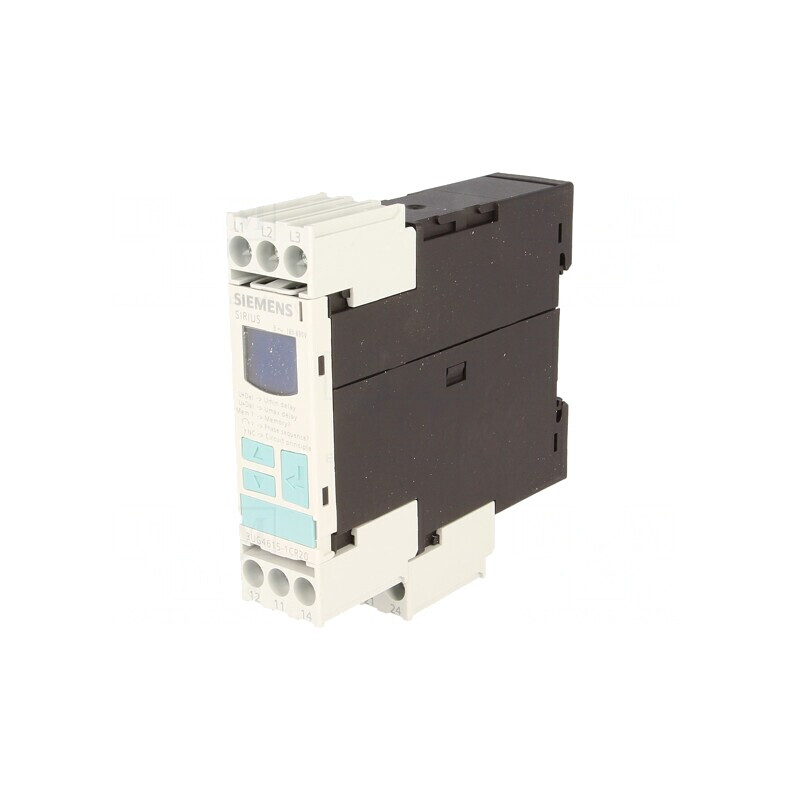 Releu Monitorizare Tensiune pentru Șină DIN DPDT 3UG4615-1CR20 | Electronic-mag.ro | Componente Electronice Releu Monitorizare Tensiune pentru Șină DIN DPDT 3UG4615-1CR20 | Electronic-mag.ro | Componente Electronice