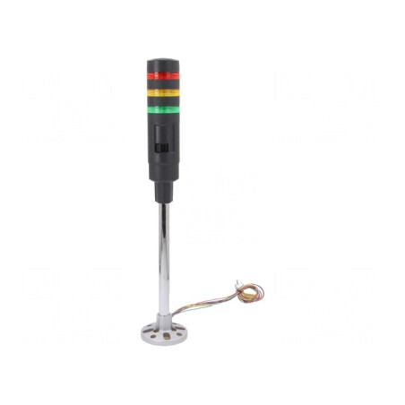 Coloană de Semnalizare LED Roșu/Galben/Verde | Electronic-mag.ro | Componente Electronice