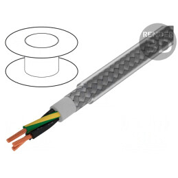 Cablu ecranat Pro-Met 3G1mm2 Cupru cositorit PVC