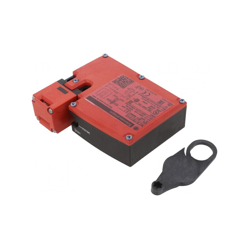 Întrerupător de Siguranță cu Blocare XCSTE NC x2 IP66 Roșu | Electronic-mag.ro | Componente Electronice