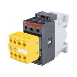 Contactor 3P 38A cu 2NC 2NO Auxiliare | Electronic-mag.ro | Componente Electronice