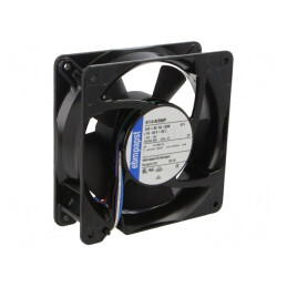 Ventilator axial 24V DC 119x119x38mm 570m3/h 78dBA cu rulment cu bilă | Electronic-mag.ro | Componente Electronice