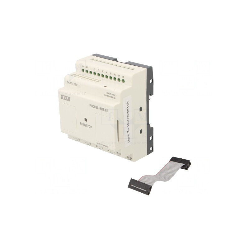 Modul Extensie 8 Intrări 8 Ieșiri Relee 12-24VDC IP20 | Electronic-mag.ro | Componente Electronice