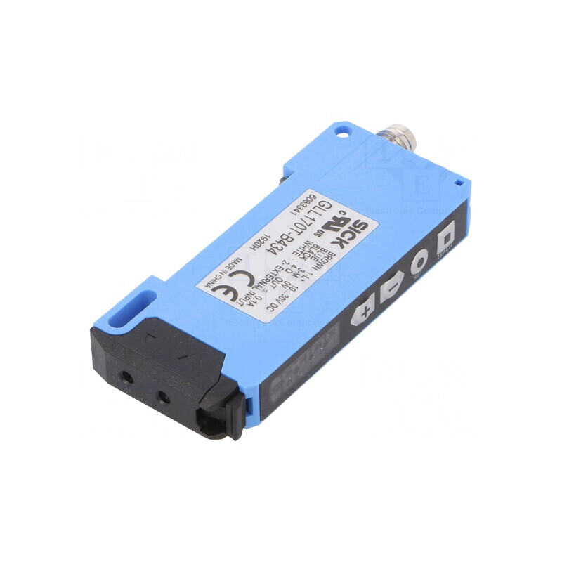 Amplificator Senzor Fibră Optică NPN/PNP IP66 10-30VDC | Electronic-mag.ro | Componente Electronice