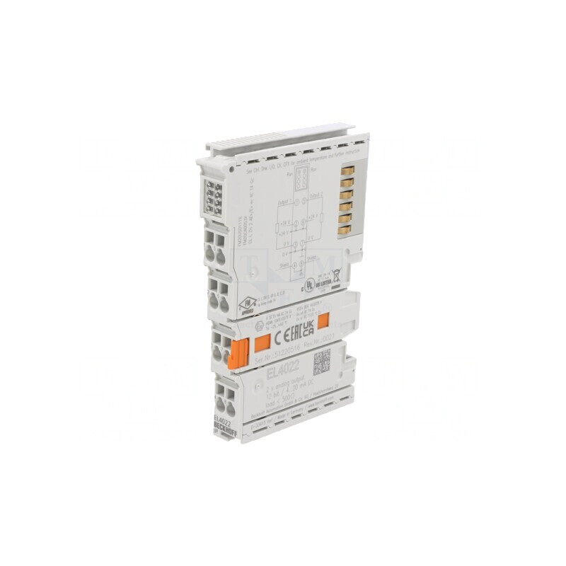 Ieşiri Analogice 24VDC 12bit IP20 EtherCAT 2 | Electronic-mag.ro | Componente Electronice
