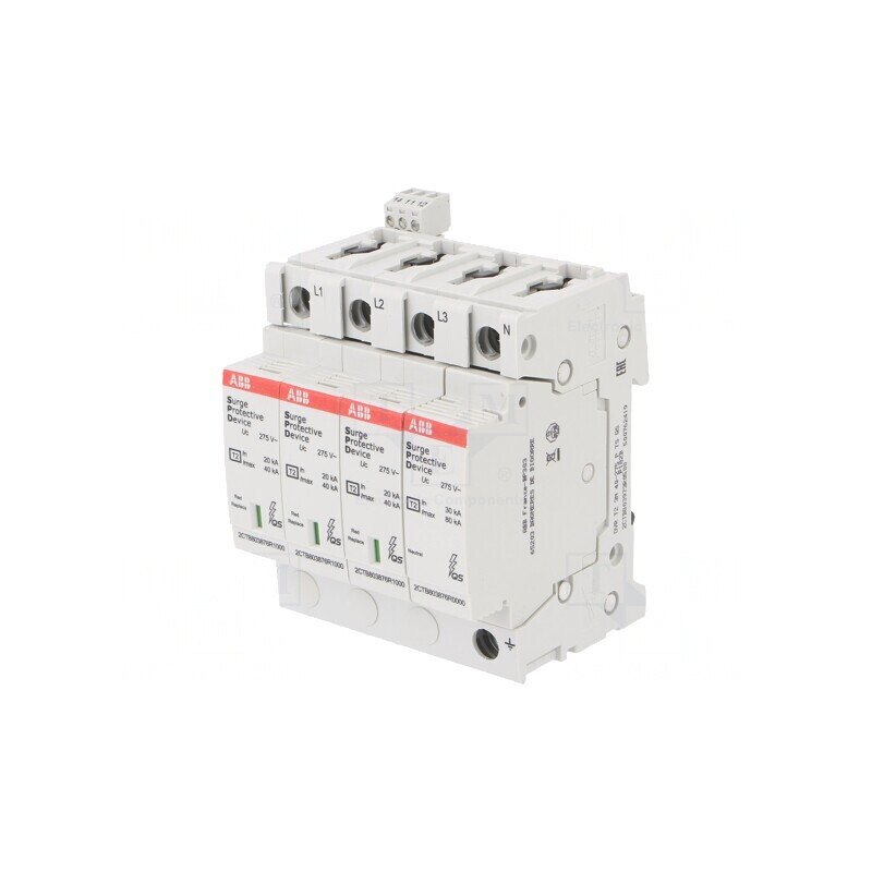 Limitator de Supratensiuni Tip 2 3 Poli 40kA 275V | Electronic-mag.ro | Componente Electronice