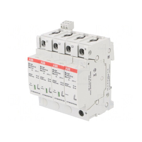 Limitator de Supratensiuni Tip 2 3 Poli 40kA 275V | Electronic-mag.ro | Componente Electronice