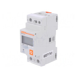 Contor Digital 1-Fază LCD pentru Șină DIN | Electronic-mag.ro | Componente Electronice
