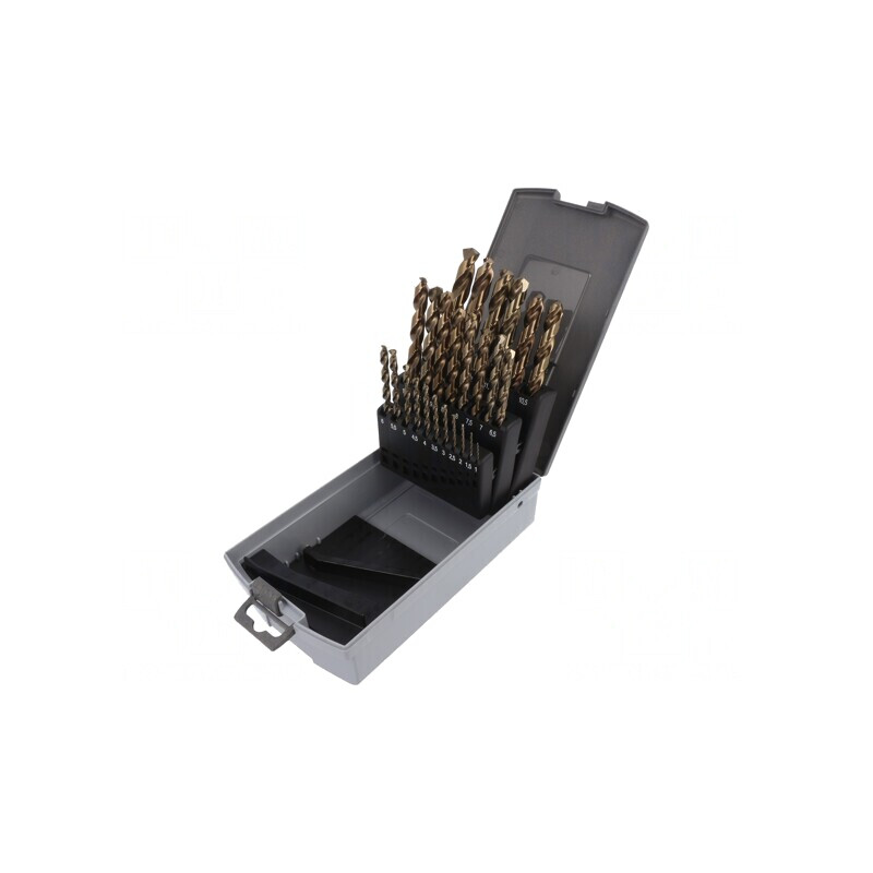 Set Burghie Metal Oțel Rapid HSS 25 Bucăți | Electronic-mag.ro | Componente Electronice