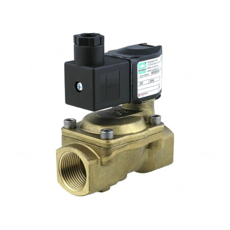 Ventil electromagnetic alamă 0,1-16bar IP65 | Electronic-mag.ro | Componente Electronice