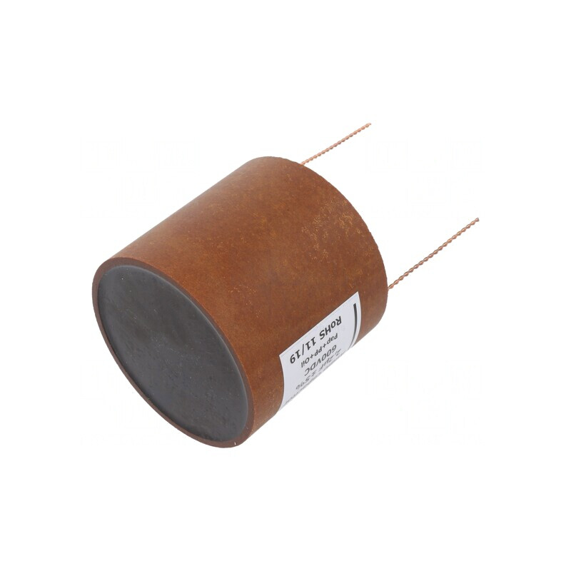 Condensator cupru-polipropilenă-hârtie 2,2uF 600VDC THT | Electronic-mag.ro | Componente Electronice