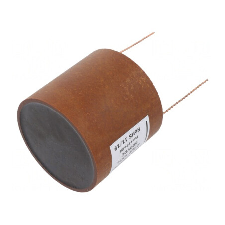 Condensator cupru-polipropilenă-hârtie 2,2uF 600VDC THT | Electronic-mag.ro | Componente Electronice
