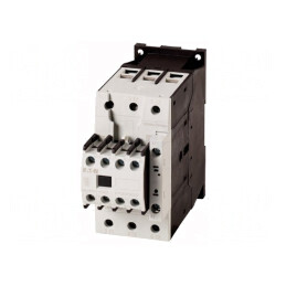 Contactor 3P 40A cu 4 Contacte Auxiliare 230V/240V | Electronic-mag.ro | Componente Electronice