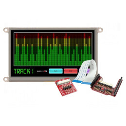 Afișaj TFT 7" 800x480 455cd/m2 | Electronic-mag.ro | Componente Electronice