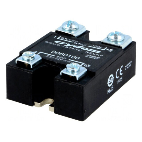 Releu Semiconductor 100A 3,5-32VDC 0-60VDC | Electronic-mag.ro | Componente Electronice