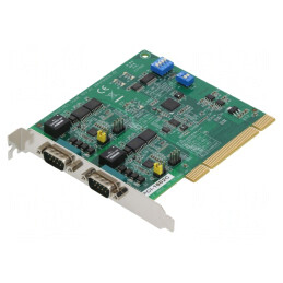 Card de Comunicație PCI Express RS232/RS422/RS485 x2 PCI-1602C-AE | Electronic-mag.ro | Componente Electronice