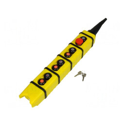 Casetă de comandă cu 8 butoane rotunde convex | Electronic-mag.ro | Componente Electronice