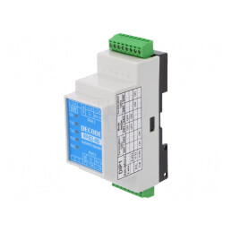 Convertor Repeater 2 Porturi 10-28VDC pentru Șină DIN | Electronic-mag.ro | Componente Electronice