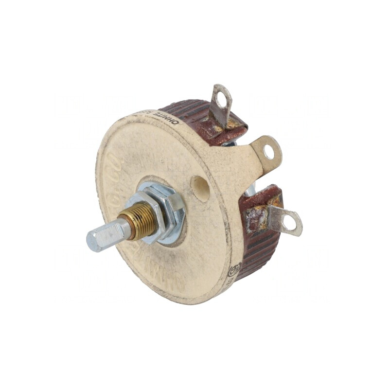 Potentiometru axial 8Ω 50W 6.35mm Ax crestătură D | Electronic-mag.ro | Componente Electronice