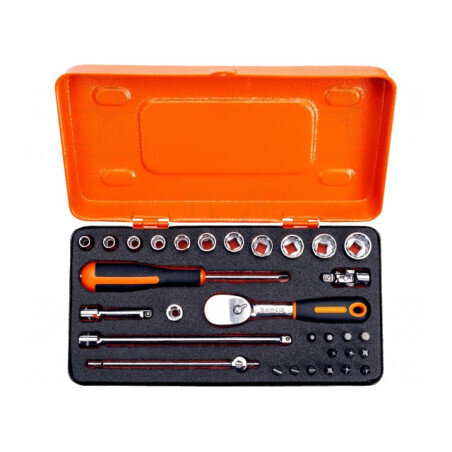Set Chei Dodecagonale și Tubulare 1/4" - 31 Buc. | Electronic-mag.ro | Componente Electronice