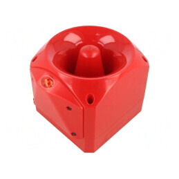 Sirena și Lumină Flash 17-60VDC END-6002 | Electronic-mag.ro | Componente Electronice