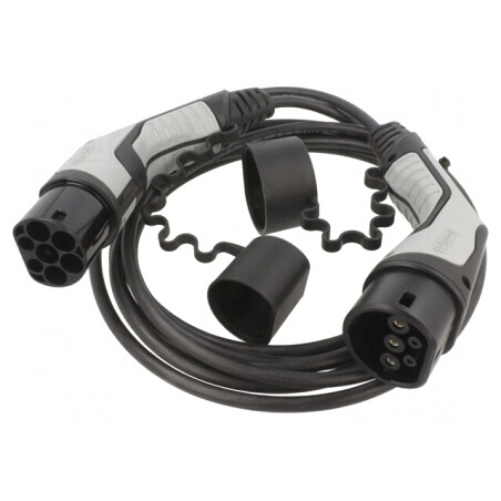 Cablu eMobility 250V 5kW Tip 2 5m 20A | Electronic-mag.ro | Componente Electronice