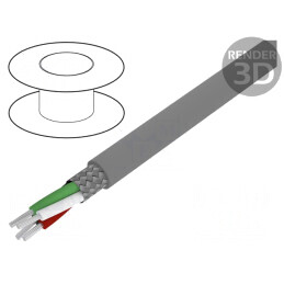 Cablu Alpha Essential 4x20AWG 30,5m Gri Închis 600V | Electronic-mag.ro | Componente Electronice