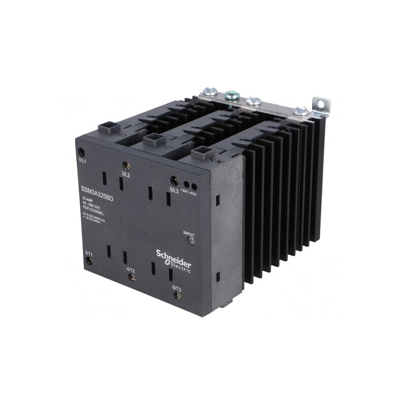Releu Semiconductori 25A 3-Fazat 48-600VAC | Electronic-mag.ro | Componente Electronice