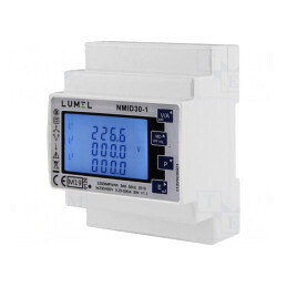 Contor Digital 3-Fazat LCD pentru Șină DIN | Electronic-mag.ro | Componente Electronice
