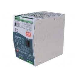 Alimentator cu Buffer pentru Șină DIN 240W 36V 6,6A DRS-240-36 | Electronic-mag.ro | Componente Electronice