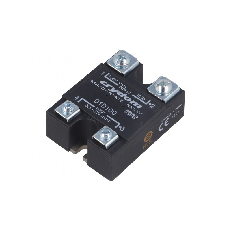 Releu Semiconductor 100A 3,5-32VDC 1-100VDC | Electronic-mag.ro | Componente Electronice